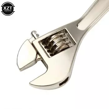 Брелок для ключей из нержавеющей стали, автомобильный брелок для ключей, высококачественный имитационный гаечный ключ, брелок для ключей, брелок, инструменты, новинка