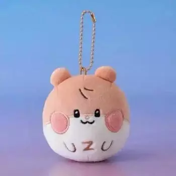 Брелок для ключей Jevewon Beanie с пушистой мордашкой