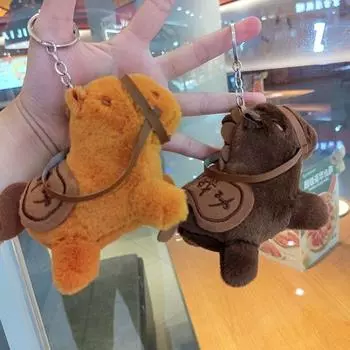 Брелок для ключей Kawaii Doll Plush Feel Comfortable Мягкая игрушка-подвеска Pony Keychain Подвеска для ключей от машины style 5