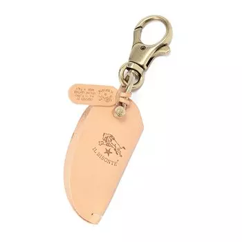 Брелок для ключей Кожаный брелок из натуральной кожи коровья кожа унисекс Nume Natural [IL BISONTE] женский мужской