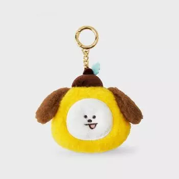 Брелок для ключей Line Friends BT21 Chimmy Hop inrup Face Doll