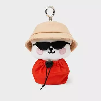 Брелок для ключей Line Friends BT21 RJ BABY в виде куклы-путешественника