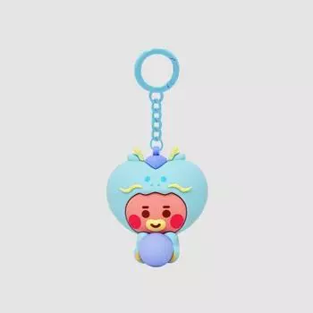 Брелок для ключей Line Friends BT21 TATA BABY с фигурками дракона