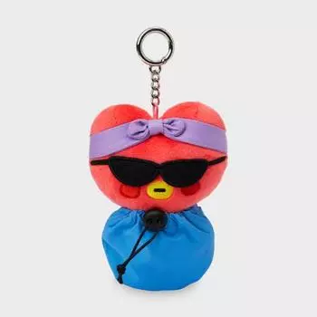 Брелок для ключей Line Friends BT21 TATA BABY в виде куклы-путешественника