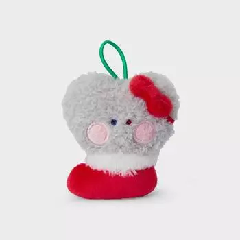 Брелок для ключей Line Friends Truz Bonbon Mini Mini Mini с праздничным орнаментом