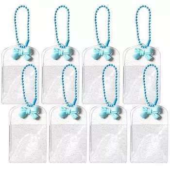 Брелок для ключей мини-фотодержатель 8шт