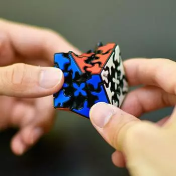 Брелок для ключей, мини-волшебный кубик 3x3x3, обучающая головоломка 3x3 Cubo Magico, профессиональные игрушки для детей, подарки