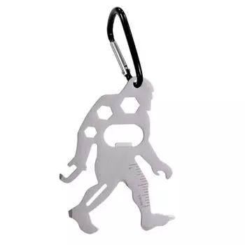 Брелок для ключей на рюкзаке для отдыха на природе, небольшой инструмент, многофункциональный, карта инструментов Ape Bigfoot ape tool card opp bag