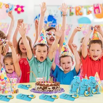 Брелок для ключей на тему «Слон» для детской вечеринки, украшение на день рождения для детей, крещение, 1 комплект (30шт) One Size синий