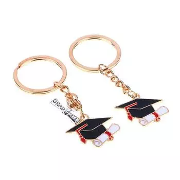 Брелок для ключей на выпускной сезон 2023 года с подвеской в виде купола, металлический брелок для ключей