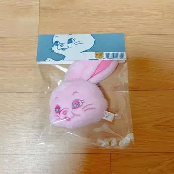 Брелок для ключей Newjeans Bunny Fluffy Bunini розовый