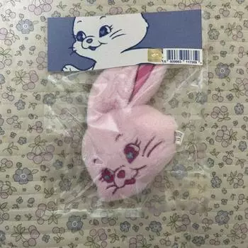 Брелок для ключей Newjeans Fluffy Rabbit, розовый, запечатанный, абсолютно новый