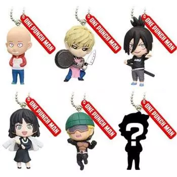 Брелок для ключей One Punch Man Figure 2 Action Manga Goods Gacha Takara Tomy Arts types полный комплект с (6 секрет)