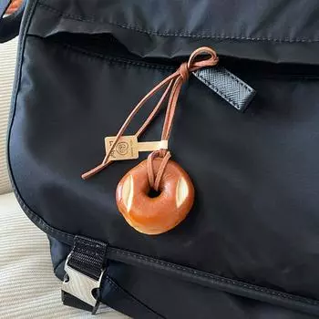 Брелок для ключей Pretzel Key Chain Rope Croissant Bag Accessories Alkaline Bread Cuisine Hanging Accessories style 5