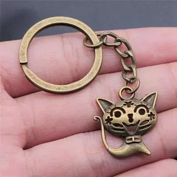 Брелок для ключей «Птица» Женские украшения на День матери Фурнитура в стиле бохо A07-1pcs-19x17mm