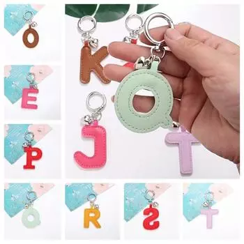 Брелок для ключей PU 26 букв брелок для ключей Love подвеска деловой держатель для ключей брелок аксессуары Letter R