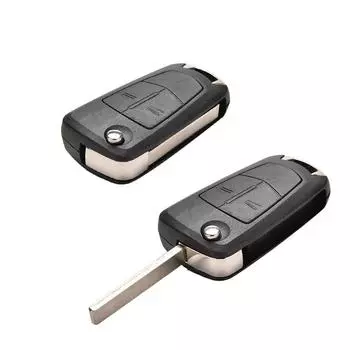 Брелок для ключей с 2 кнопками для Vauxhall Opel Corsa Astra Vectra Zafira TM, чехол для автомобильных ключей, чехол для автомобильного ключа, брелок для ключей
