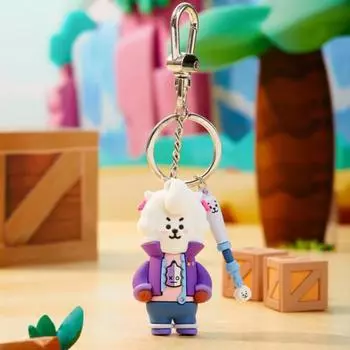 Брелок для ключей с фигуркой BrolStarz BT21 BIBI RJ