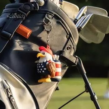 Брелок для ключей с изображением гольфа Eagle Caddy, сумка для футболок, аксессуар с 8 футболками США, органайзер для футболок, подарок на день отца 1 Set