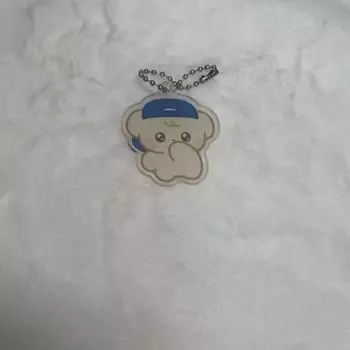 Брелок для ключей с изображением персонажа Ive Hello Eugene Birthday Cafe Sengka Luck Ganganji Eugene