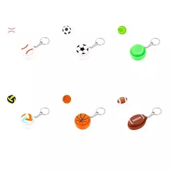 Брелок для ключей с кнопкой декомпрессии, напечатанный на 3D-принтере, забавный, модный, с шариками, аксессуары для рукоделия, маленькие украшения, аксессуары для ключей One Size