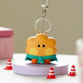 Брелок для ключей с мини-звуковой фигуркой Line Friends BT21 SHOOKY
