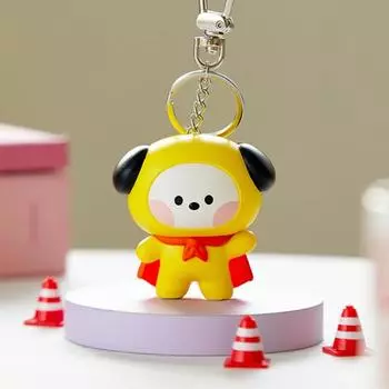 Брелок для ключей с мини-звуковой фигуркой Line Friends BT21 Chimmy