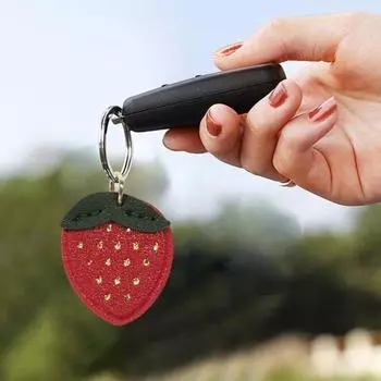 Брелок для ключей с подвеской в виде фруктов, цветов и листьев Брелок для ключей Сумки Рюкзаки Телефоны Sunflower