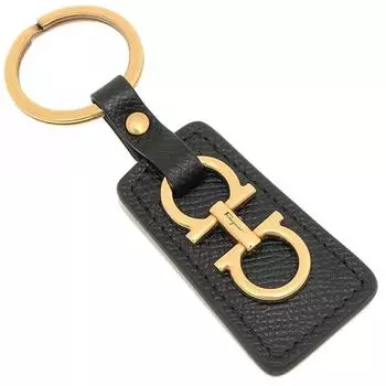 Брелок для ключей Salvatore Ferragamo Gancini Women S 22e014 Gancini 1 Nero 0734287