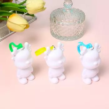 Брелок для ключей «Сделай сам» в виде длинноухого кролика, художественные поделки, ручная работа, набор для рисования «Маленький дракончик», развивающие игрушки, подарок для ребенка A1