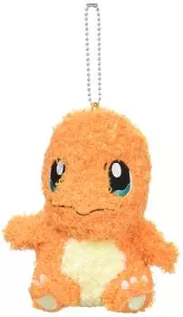 Брелок для ключей Sekiguchi Pokemon Fluffy Mascot Charmander 671663