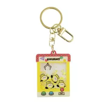 Брелок для ключей Solomon Shoji BT21 minini с блестками GLITTER KEYHOLDER (CHIMMY)