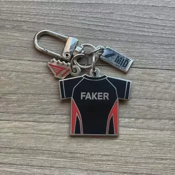 Брелок для ключей T1 Faker T1 Paker 24 Uniform