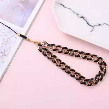 Брелок для ключей, украшение, пряжка, ремешок для телефона, цепочка для мобильного телефона, ремешок для сотового телефона золотой