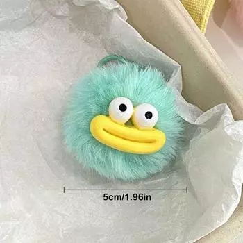 Брелок для ключей в виде колбасы и рта, забавная плюшевая кукла, кулон, брелок для ключей, подвески, рюкзак, автомобильный декор, сумка, аксессуары кофейный