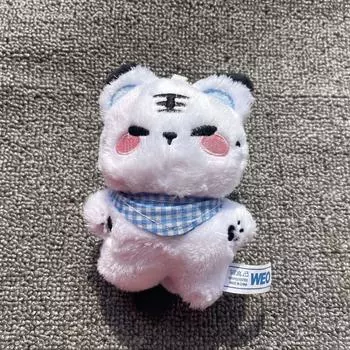 Брелок для ключей в виде куколки тигренка хомяка из мультфильма SVT Hoshi, плюшевый брелок для ключей, милое украшение A