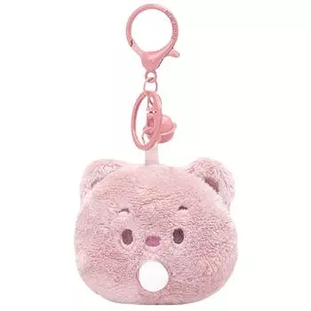 Брелок для ключей в виде плюшевого медведя, подвесное украшение, кавайное животное, брелок для ключей, подарок для девочек 2