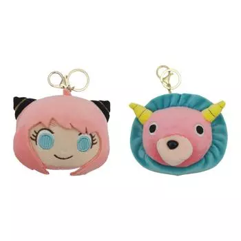 Брелок для ключей в виде плюшевой куклы, брелок для ключей в виде мягкой плюшевой куклы серии Cute, плюшевая игрушка, супер мягкая милая кукла, успокаивающая плюшевая игрушка-брелок, брелок из хлопка на день рождения One Size