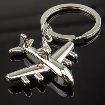 Брелок для ключей в виде самолета, брелок для ключей, брелок для ключей, подарок любовнику на День святого Валентина