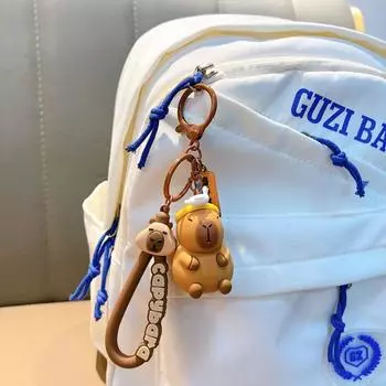 Брелок для ключей в виде животного из ПВХ, креативная сумка, подвеска, автомобильный брелок, подарок на день рождения Style 3