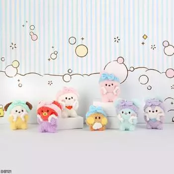 Брелок для куклы BT21 minini Bath Time ver. CHIMMY