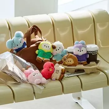 Брелок для куклы BT21 Minini Boots Edition (8 вариантов) Koya