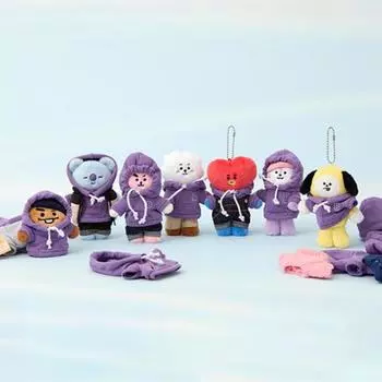 Брелок для куклы BT21 Petit Closet (7 вариантов) CHIMMY