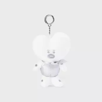 Брелок для куклы Line Friends BT21 TATA Silver Edition