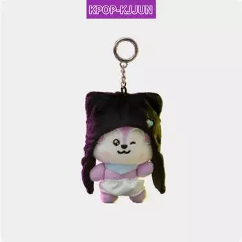 Брелок для маленькой куклы BTS MANG Baby Born to Dance (Длинный черный) 1ea