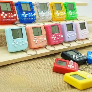 Брелок для мини-игровой консоли «Тетрис» — детский подарочный кулон Transparent