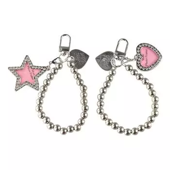 Брелок для мобильного телефона, ремешок для телефона в виде кости, подвеска для телефона с бисером, цепочка для телефона с бисером, автомобильные брелки flower