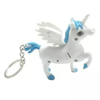 Брелок для телефона, подвеска, светодиодный свет, звук, мультяшный дизайн, подарок фиолетовый