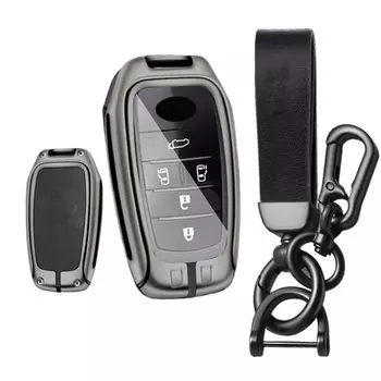 Брелок для Toyota Smart Key Case Key Cover Key Protection Key Case для Toyota New Voxy Noah 90 Series Key Case для Alphard Vellfire 30 Series Crazy Horse Leather