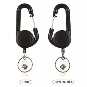 Брелок для удостоверения личности, зажим для шнурка, кольцо для ключей, выдвижная бирка, держатель для ремня, бейдж, ремень, веревка